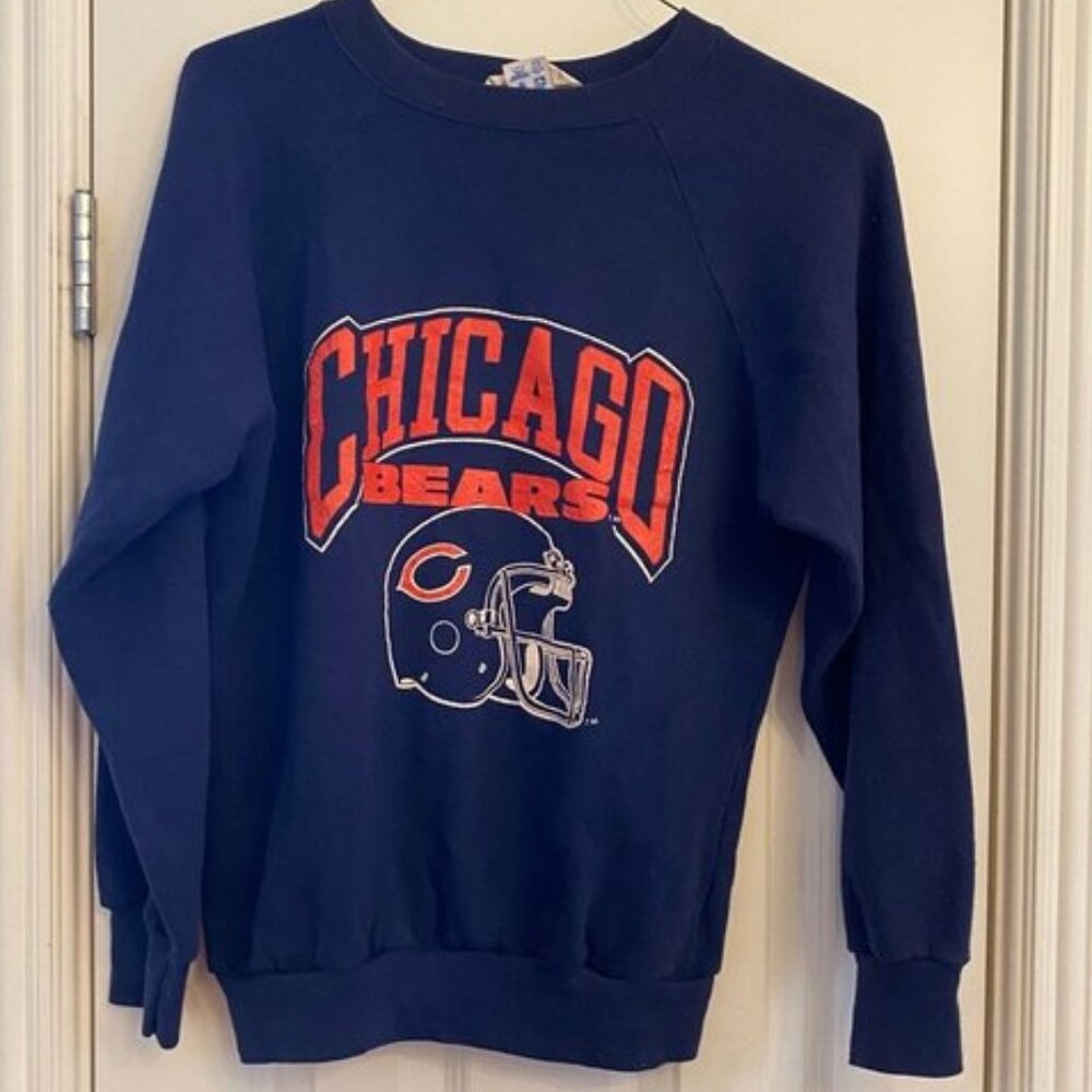 RARE Vintage 1980s Champion Chicago Bears Sweatshirt - Retro NFL Apparel
